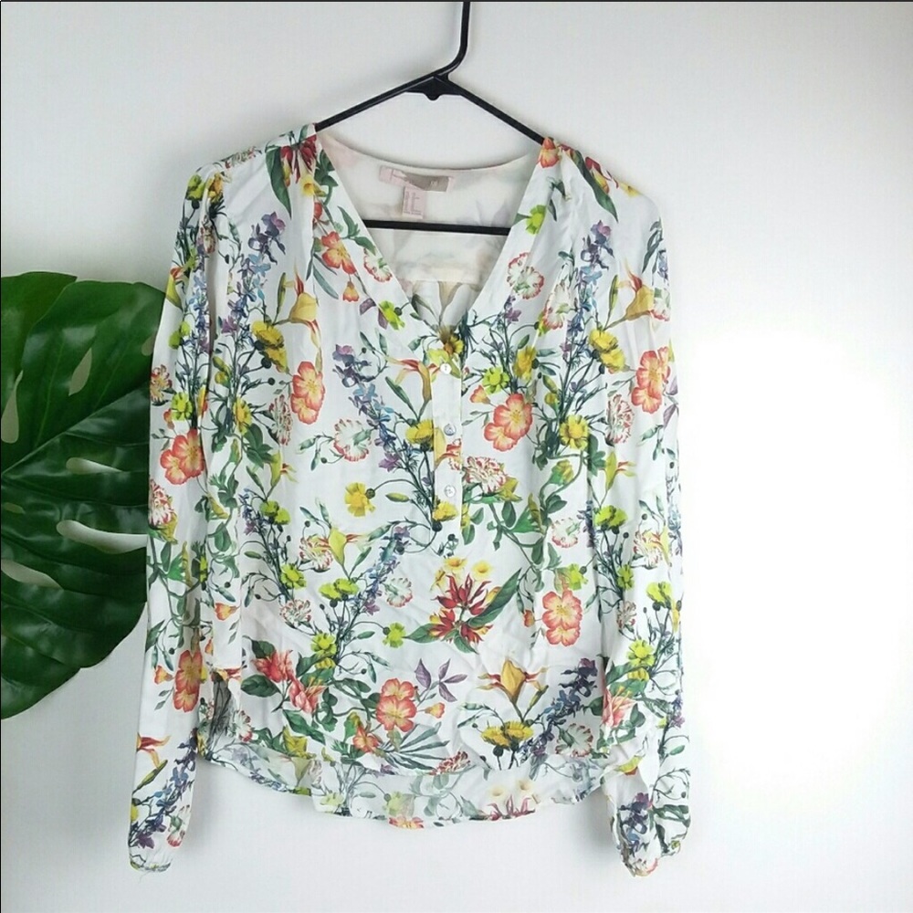 XXI Botanical Print Blouse
